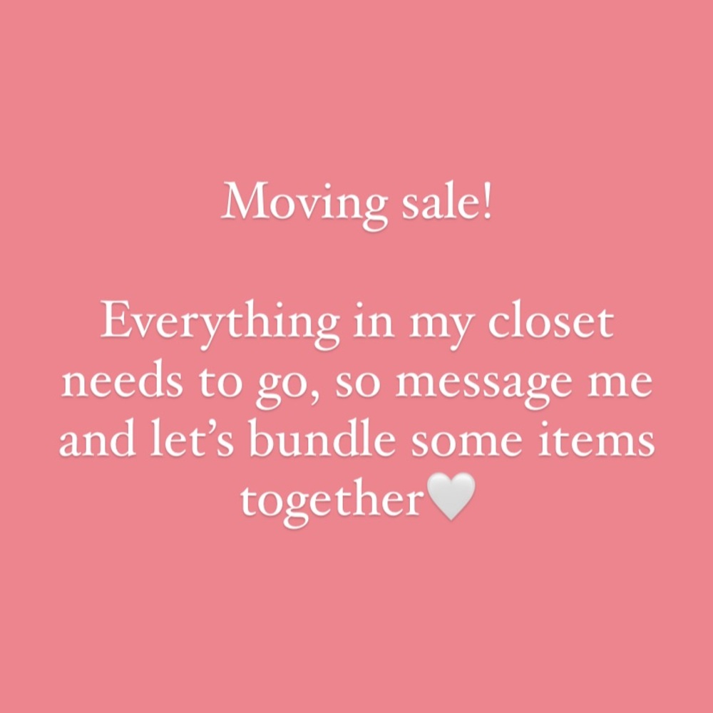 Everything in my closet needs to go!